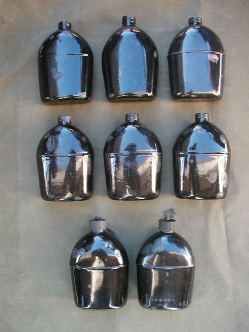 WW2 Enameled Canteens