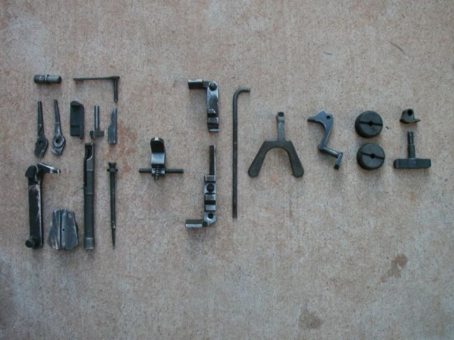 WW2 M2HB Parts