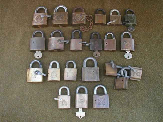 WW2 Ordnance Lock Collection
