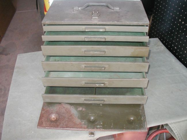 WW2 Ordnance Chest Drawers