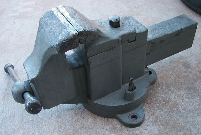 WW2 Ordnance Vise