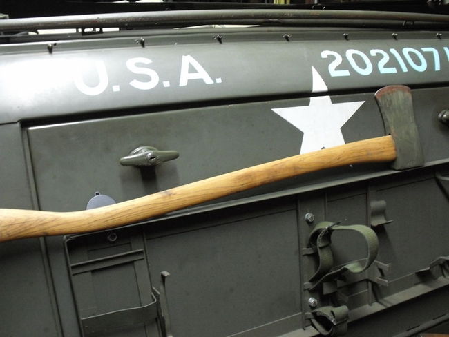 WW2 Pioneer Tool Rack