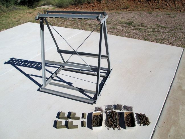 WW2 Rifle Rack