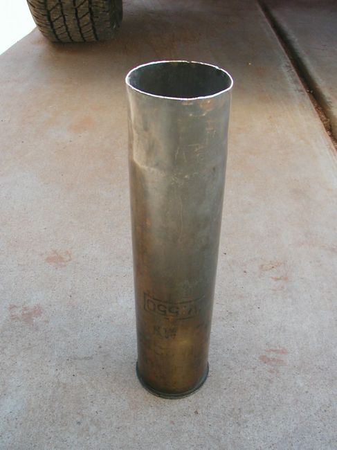 1918 French 75MM Shell Casing