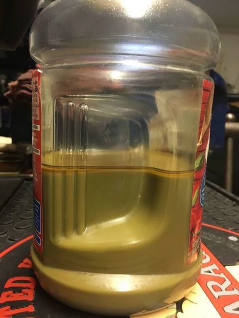 Water found in Diff