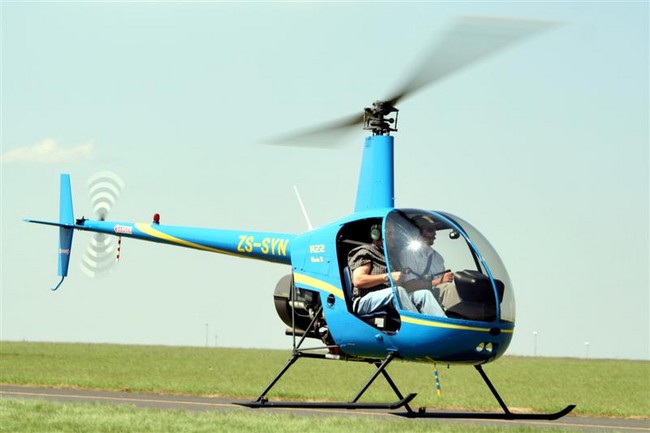 Robinson R22 ZS-SYN Rand Airport FAGM
