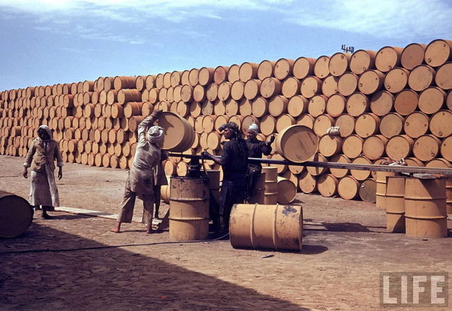 Bahrain Drum Plant 1945