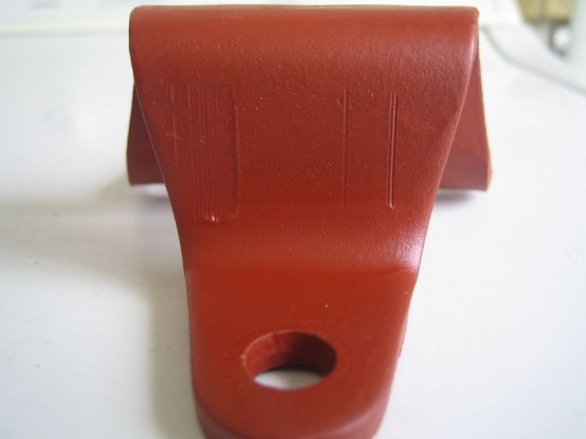 GPW bow bracket top forming striations
