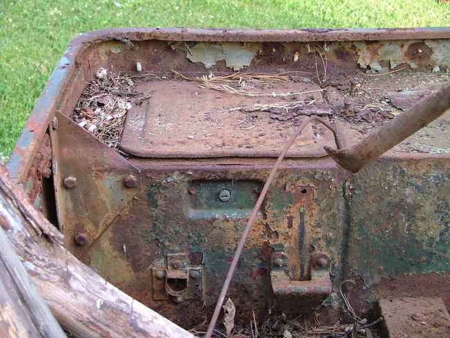 Rear panel reinforcement bolt on