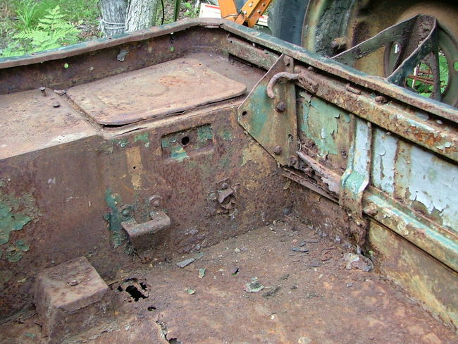 Rear panel reinforcement bolt on