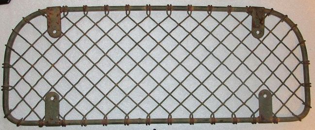 Dodge cab rear window grille front