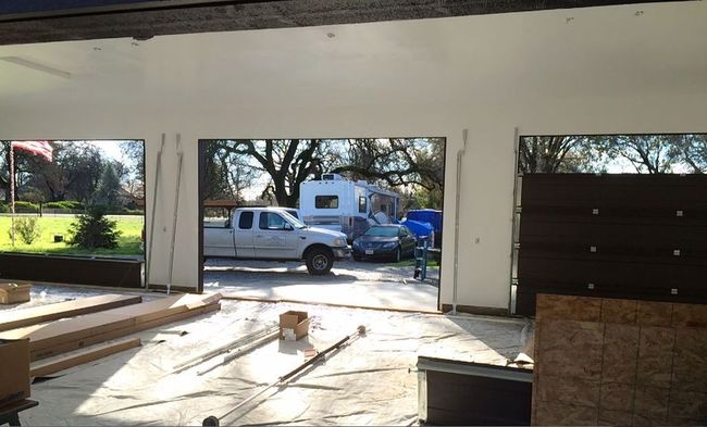 Garage Door Install 12-24-2014