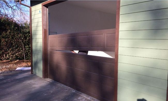 Garage Door Install 12-24-2014