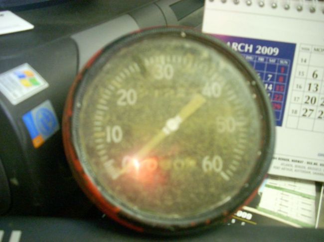 Speedometer before