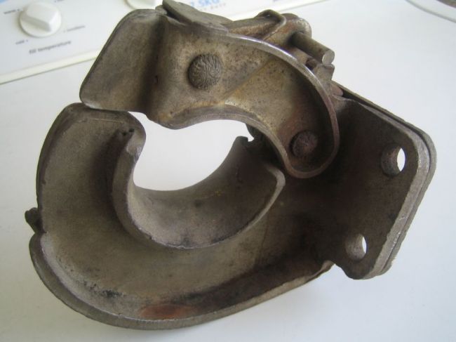 Late Willys stamped welded style pintle hook