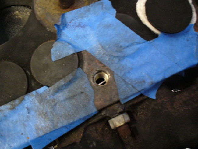 repair engine studs