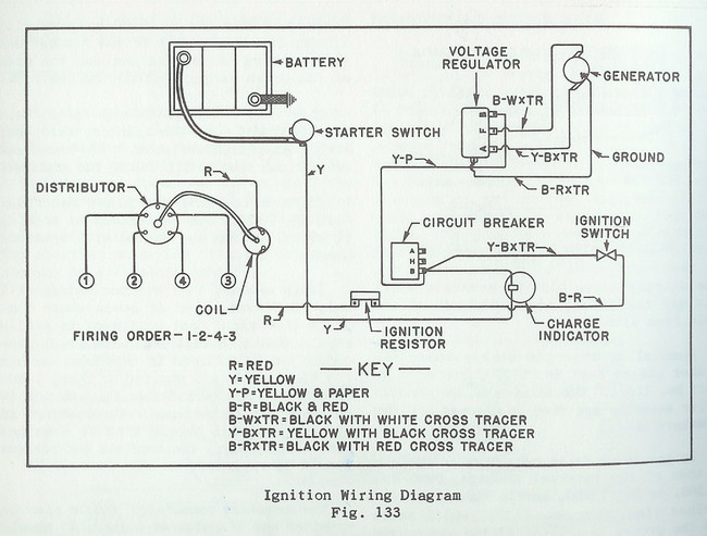1940 Ford ignition switch diagram #2