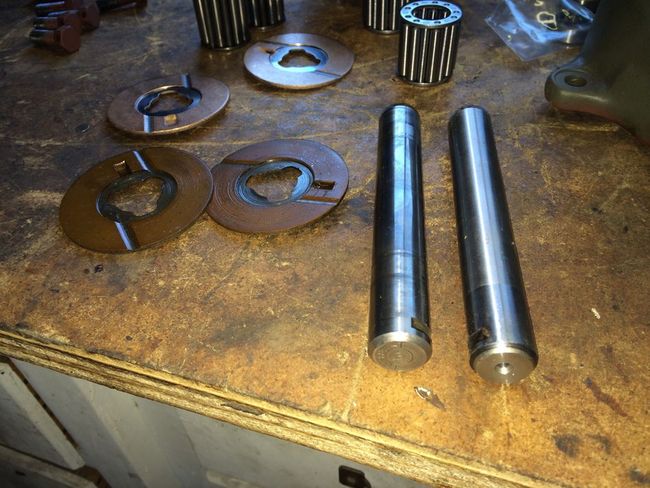 Transfer case intermediate shaft and thrust washers