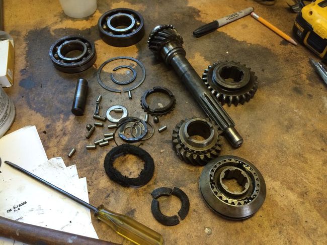 Old original T-84 parts Feb