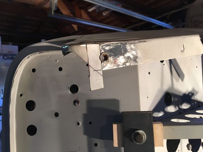 ACM1 tub fender flange repair