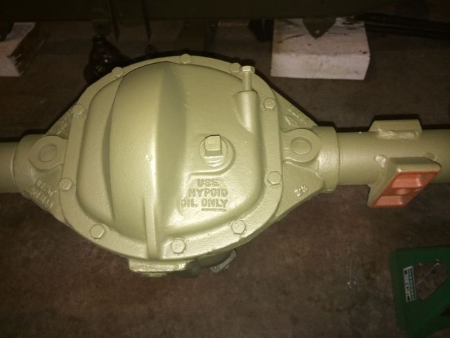 Willys MB 213301 rear axle