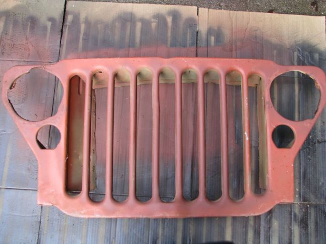 MB Grill with Headlight holes modified