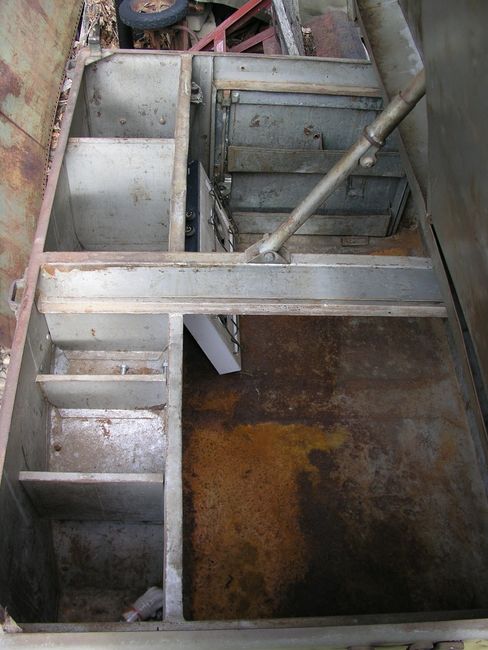 30-S interior compartments looking towards rear