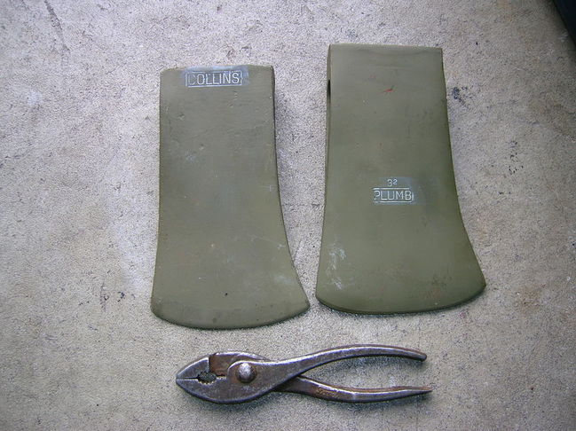 Ax heads &amp; Ford pliers