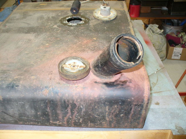 CJ 5 gas tank