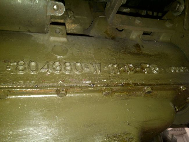 M38 engine block  - casting number