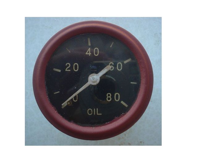 Oil Pressure gauge