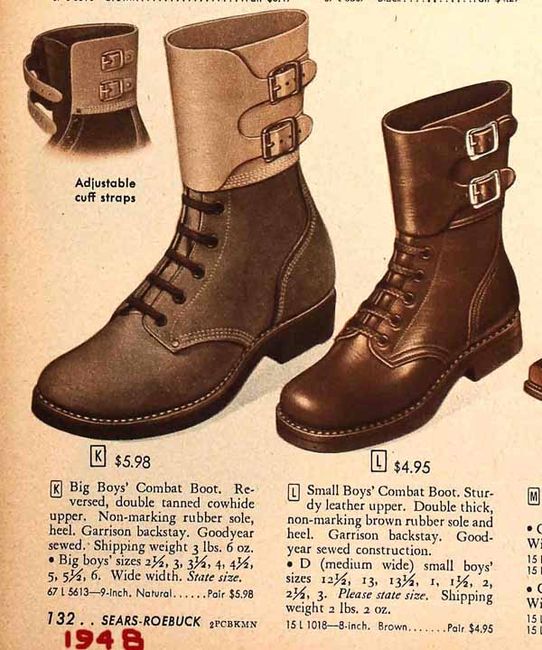 Childs Combat Boots