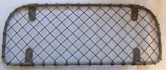 Dodge cab rear window grille rear