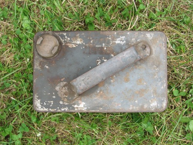 British 1955 water can