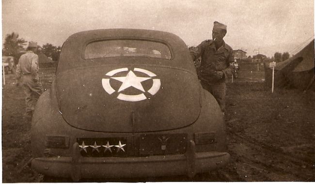 Gen Mark Clarks Staff car