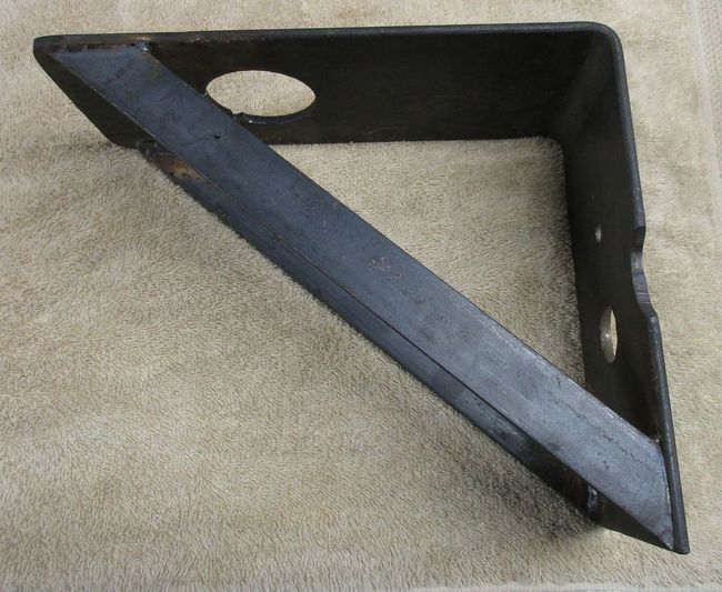 WC-56 antenna mast bracket rear side