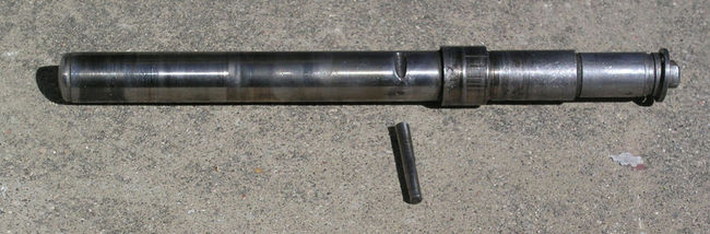 variable speed governor main shaft