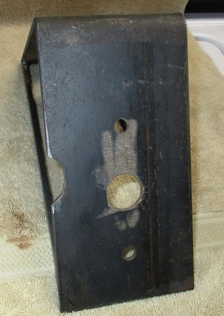 WC-56 antenna mast bracket rear