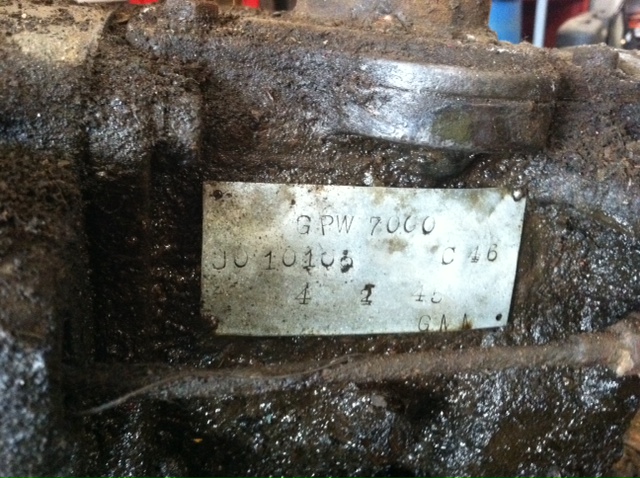 1945 GPW Transmission