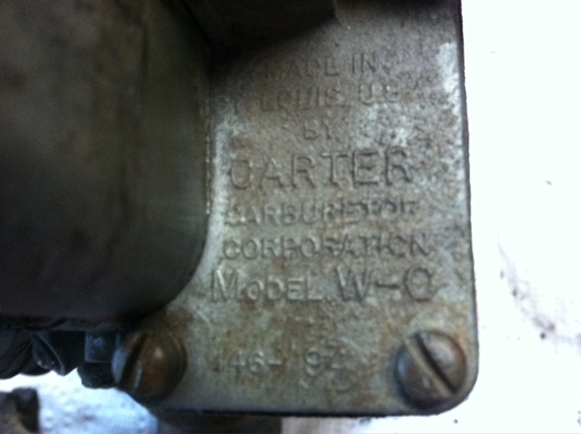 Carter Carburetor