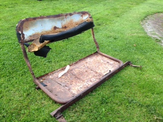 Ford GPW Rear Seat