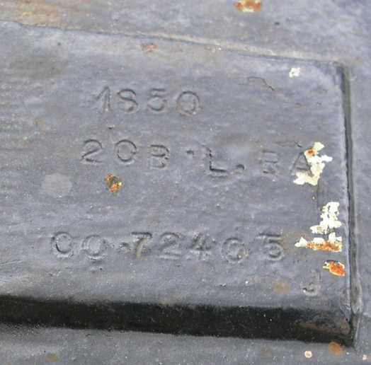 Braden winch data stampings