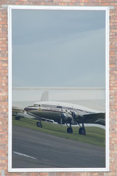 Douglas DC-4 C-54 Skymaster ZS-AUA Rand Airport FAGM