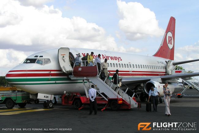 Boeing 737 5Y-KQK Nairobi