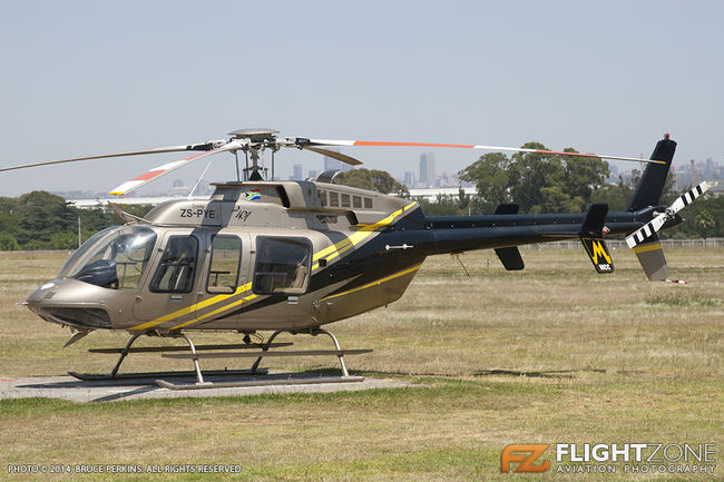 Bell 407 ZS-PYE Rand Airport FAGM