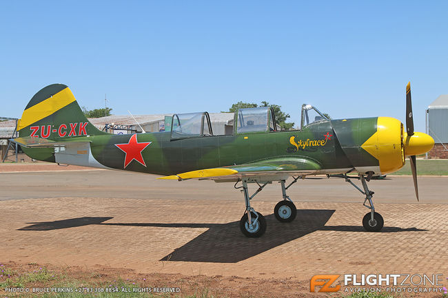 Yak-52 ZU-CXK Vereeniging Airfield FAVV