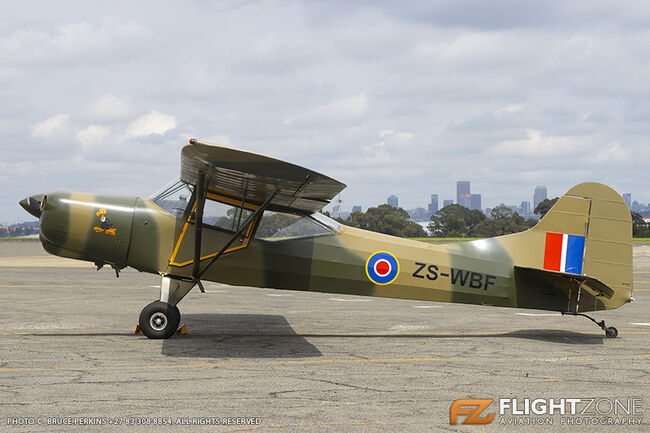 Auster ZS-WBF Rand Airport FAGM
