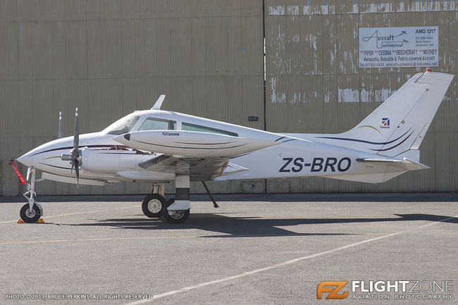 Cessna 310 ZS-BRO Rand Airport FAGM
