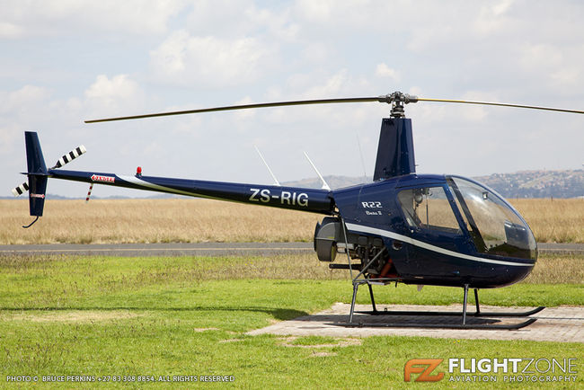 Robinson R22 ZS-RIG Rand Airport FAGM