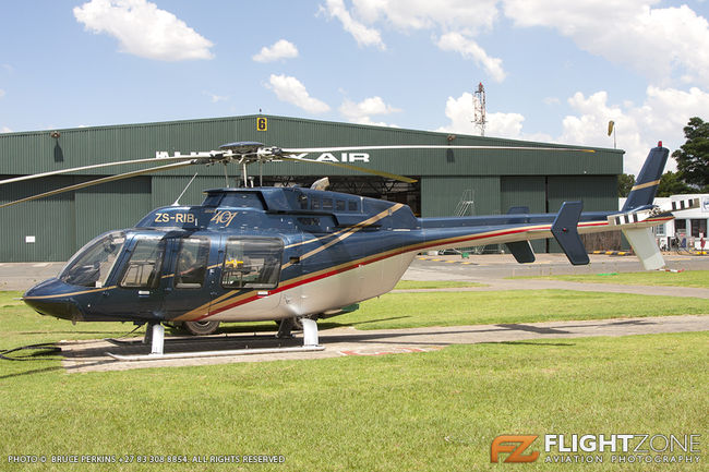 Bell 407 ZS-RIB Rand Airport FAGM